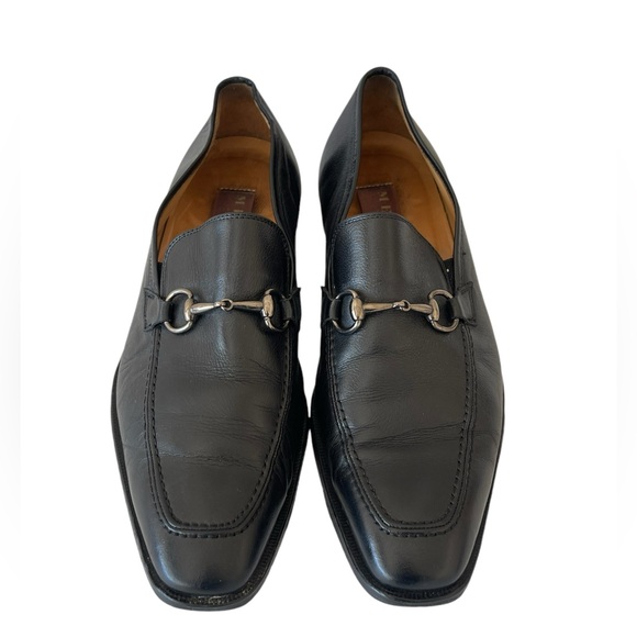 Mezlan Tours' Leather Bit Loafer BlackSize: 9.5 M